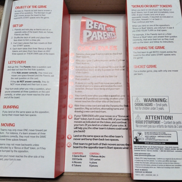 Beat the Parents board game - Picture 4 of 4